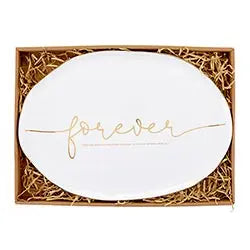 Forever Ceramic Serving Platter Home Decor & Gifts Faithworks