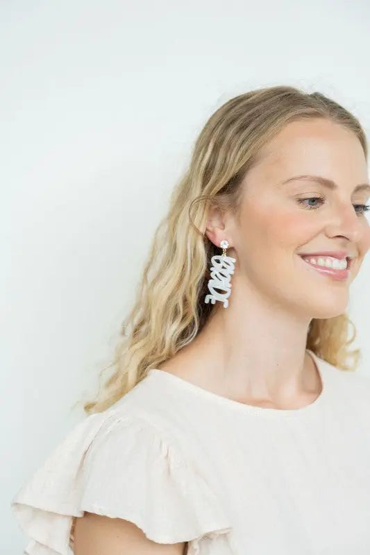 Bride Earrings Earrings Spiffy & Splendid