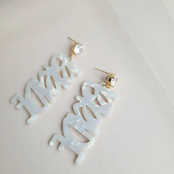Bride Earrings Earrings Spiffy & Splendid