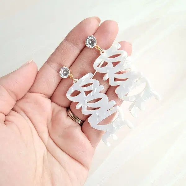 Bride Earrings Earrings Spiffy & Splendid
