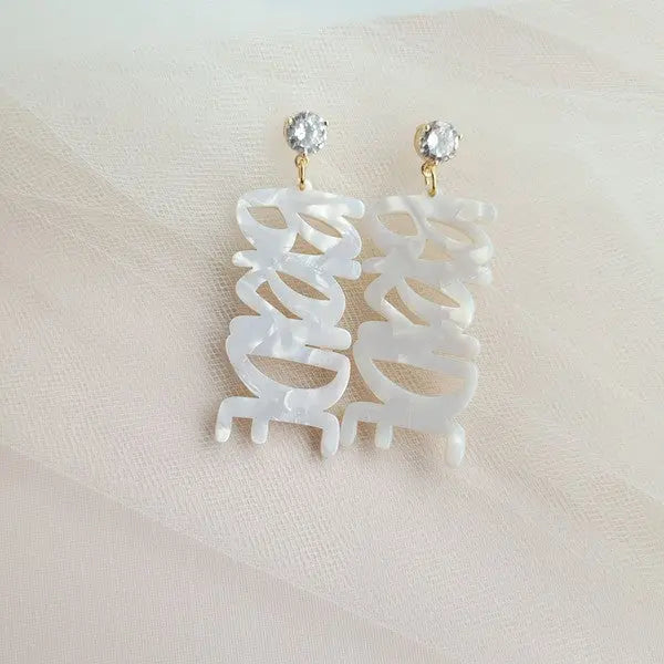 Bride Earrings Earrings Spiffy & Splendid