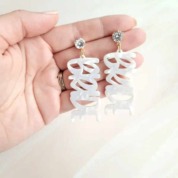 Bride Earrings Earrings Spiffy & Splendid