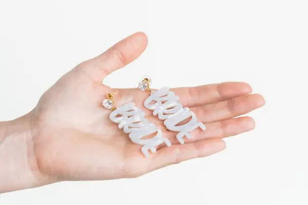 Bride Earrings Earrings Spiffy & Splendid