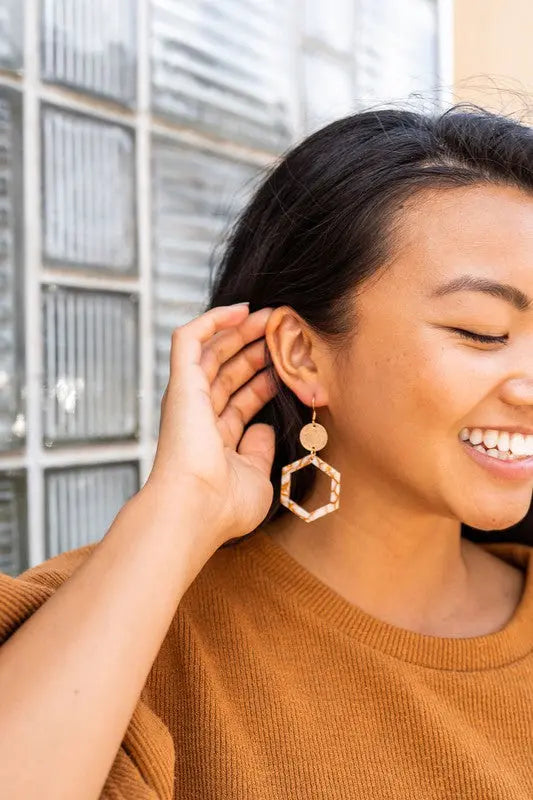 Lennox Earrings - Pumpkin Spice Spiffy & Splendid