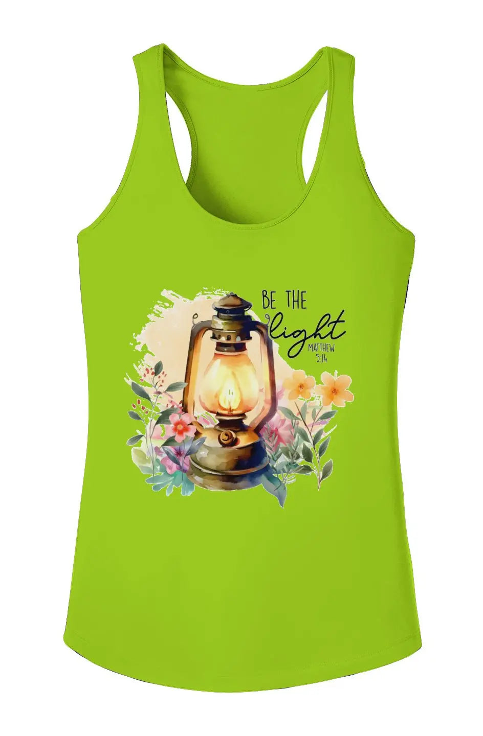 Ladies PosiCharge Competitor Tank Shirts & Tops Apliiq XS Lime Shock 