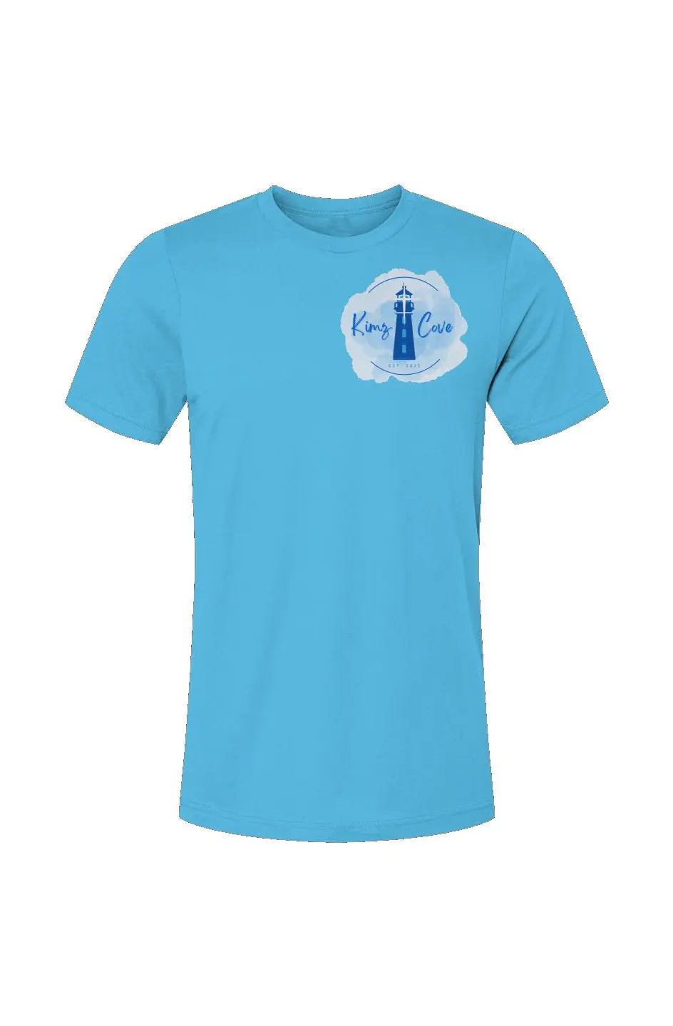 Kimz Cove Branded T-Shirt Shirts & Tops Apliiq XS Turquoise 