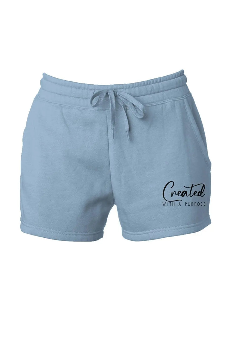 Womens Cali Wave Wash Short Shorts Apliiq XS Misty Blue 