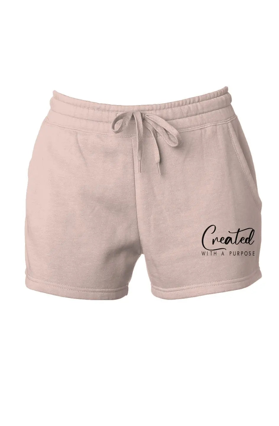 Womens Cali Wave Wash Short Shorts Apliiq XS Blush 