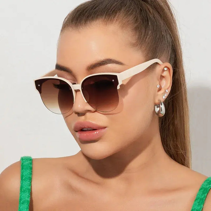Square Gradient Sunglasses Sunglasses Trendsi styleA One Size