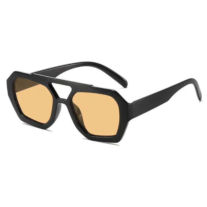 Square Frame Fashion Sunglasses Sunglasses Trendsi styleE One Size