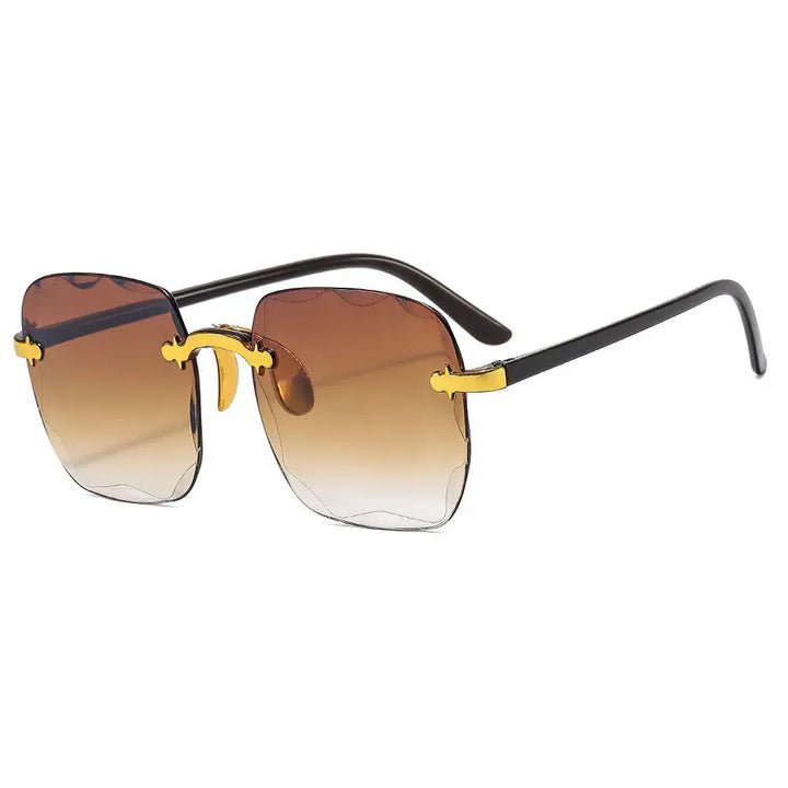 Square Gradient Sunglasses Sunglasses Trendsi styleB One Size