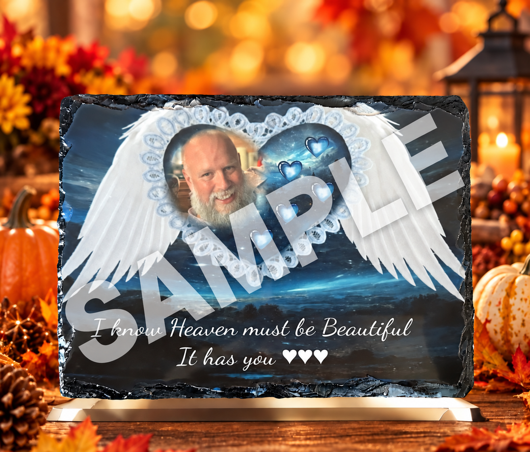 Custom Photo Slate Keepsake