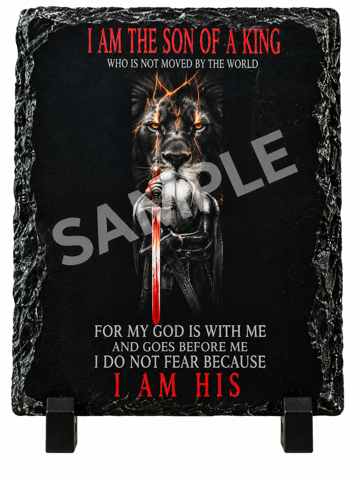 Custom Photo Slate Keepsake