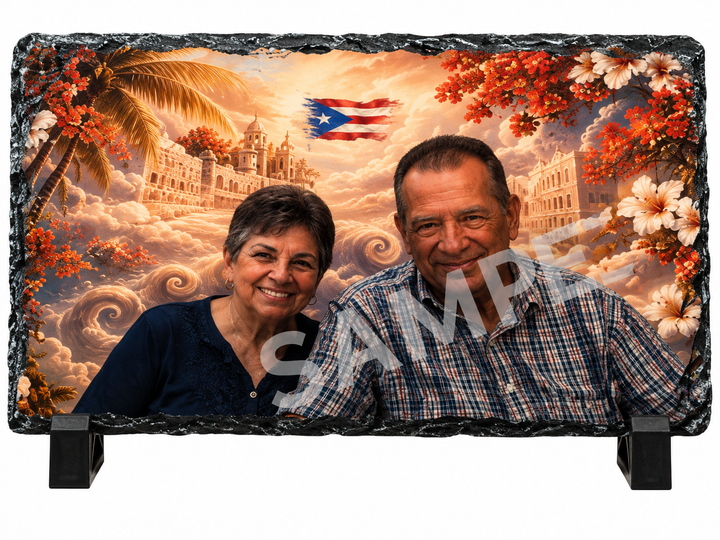 Custom Photo Slate Keepsake
