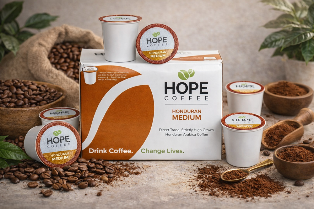 HOPE Coffee Single Serve Cups Coffee Kimz Cove