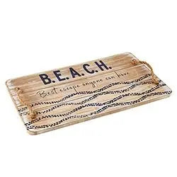 Beach Tabletop Tray Home Decor & Gifts Faithworks   