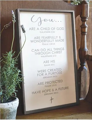 Affirmation Wall Sign Home Decor & Gifts Faithworks   