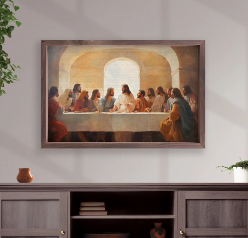 Last Supper Framed Art