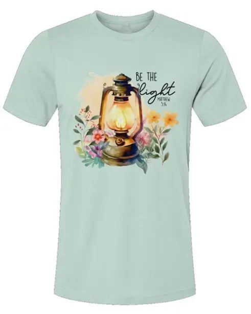 Unisex Be a Light T-Shirt Shirts & Tops Apliiq   