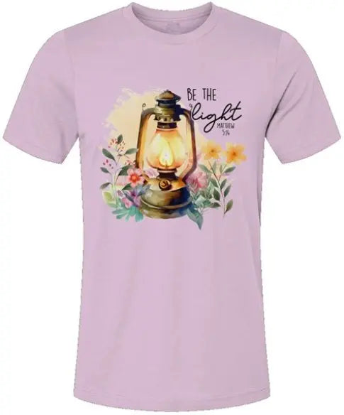 Unisex Be a Light T-Shirt Shirts & Tops Apliiq   