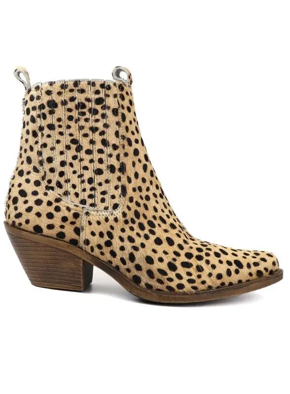 Chelsea Western Fashion Bootie Miami Shoe Wholesale Cheetah 6