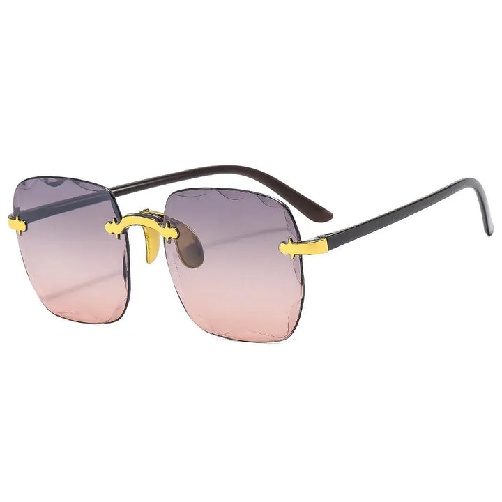Square Gradient Sunglasses Sunglasses Trendsi styleC One Size