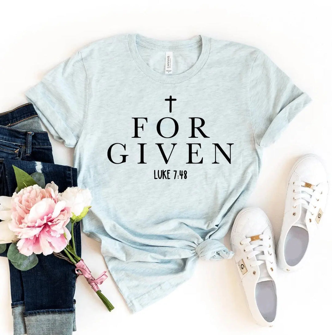 Forgiven T-Shirt Shirts & Tops Agate   