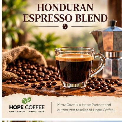 Honduran Espresso Blend Coffee Kimz Cove