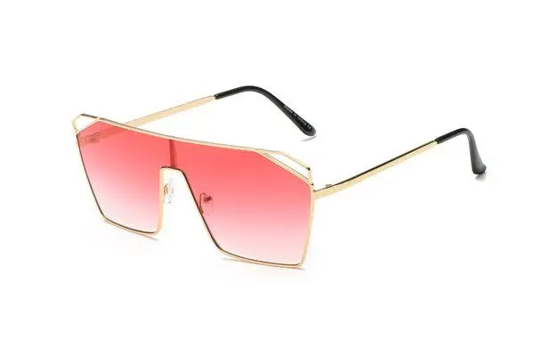 Square Oversize Tinted Fashion Sunglasses Sunglasses Cramilo Eyewear   