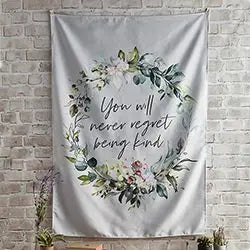 You Will Never Regret Fabric Banner Home Decor & Gifts Faithworks   