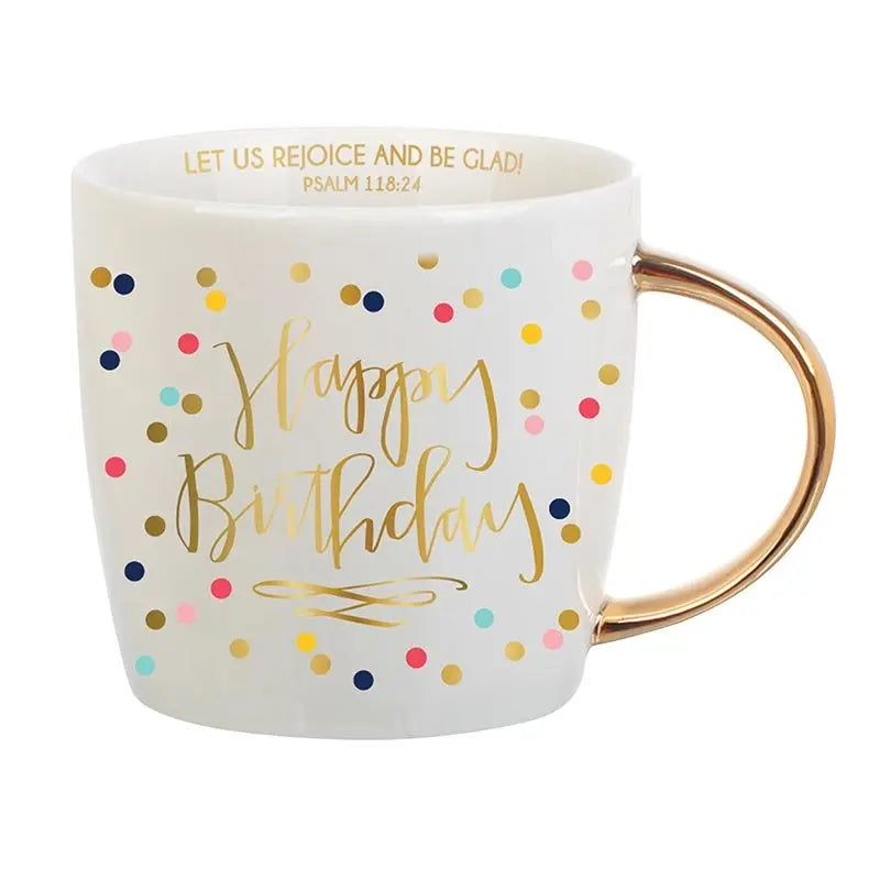 Happy Birthday Mug - Psalm 118:24 Mugs Faithworks   