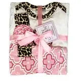 Baby Girls Pink Leopard 3pc Set Kids & Baby Clothing AnnLoren   